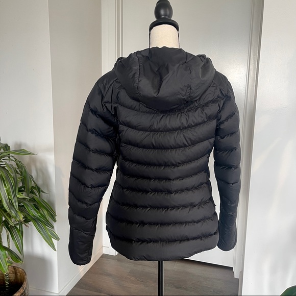 SOLD! ARCTERYX Cerium Lightweight down feather hoody jacket waterproof womens M - Picture 7 of 15